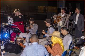 Concierto de música popular canaria en el Auditorio José Vélez del parque urbano de San Juan (Telde)/Ildefonso Rodríguez.